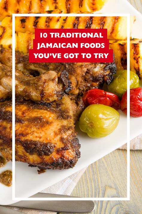 Jamaican cuisine is among the most flavourful in the world — and when you get a taste of these 10 traditional foods, you’ll understand why. Find out what we love about Jamaican patties, jerk chicken and other top dishes. Traditional Jamaican Food, Jamaican Patties, Jamaican Desserts, Sweet Plantains, Fish Meals, Jamaican Patty, Curry Goat, Jamaican Cuisine, Jamaican Dishes