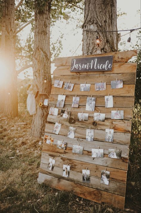 Picture Board Wedding, Wedding Picture Board, September Wedding Reception, Photo Board Wedding, Wedding Photo Board, Wedding Picture Walls, Outdoor Wedding Pictures, Tiktok Wedding, Wedding Wellies