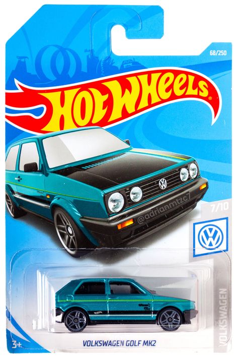 Hot Wheels Cars Toys, Hot Wheels Garage, Hot Weels, Golf Mk2, Hot Wheels Toys, Classic Pickup Trucks, Spiderman Comic, Hot Wheels Cars, Car Culture