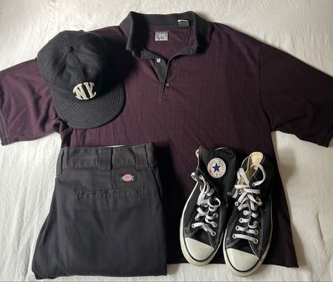 Men Vintage Aesthetic, Outfit Aesthetic Men, Burgundy Outfits, Polo Outfit Men, Aesthetic Men, Masc Outfits, Polo Outfit, Burgundy Outfit, Future Clothes