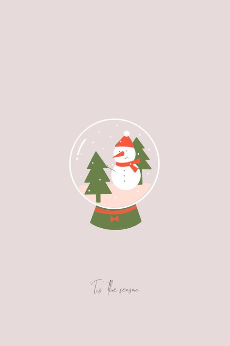 Snowglobe Wallpaper, Holiday Stickers, Tis The Season, Snow Globes, Wallpapers, ? Logo, Christmas