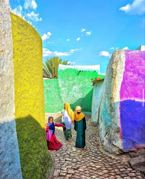 Kids playing in the streets of Harar Harar Ethiopia, Dire Dawa, Colorful Walls, Profile Picture Images, Horn Of Africa, Rift Valley, Landlocked Country, Archaeological Finds, Future Travel