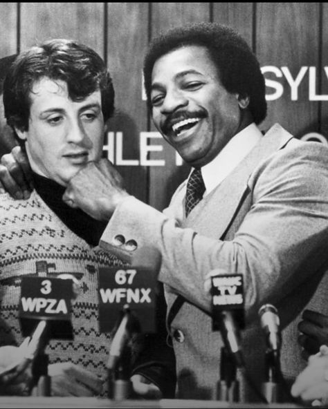 apollo creed vs rocky balboa - billed as the superfight, was a heavyweight championship boxing match on January 1, 1976 at the philadelphia spectrum, between undefeated and undisputed heavyweight champion apollo creed and rocky balboa. The fight was seen as a public exhibition for the new year and for the year’s bicentennial. However, underdog boxer rocky balboa shocked the audience when he went the whole 15 rounds. apollo suffered his first ever knocked down in his professional career. creed... Creed And Rocky, Rocky 1976, Apollo Creed, Boxing Match, Rocky Balboa, January 1, Balboa, Rocky, Movie Tv