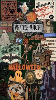 Halloween Collage, Background Halloween, Halloween Wallpaper Backgrounds, Beetlejuice Halloween, Cellphone Background, Fun Office, Spooky Party, Artistic Wallpaper, Angel Wallpaper