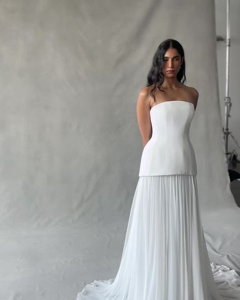 Drop Waist Wedding Dresses, Alexandra Louise, Bone Corset, Drop Waist Wedding Dress, Dresses Two Piece, Gown Ideas, Train Dress, Alexandra Grecco, Waist Corset