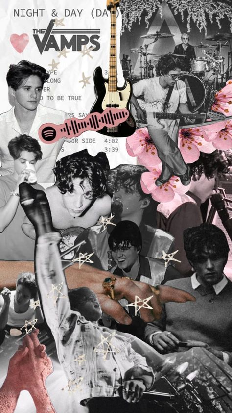 The Vamps Aesthetic, Vamps Aesthetic, Will Simpson, Oliver Stone, Vintage Music Posters, Brad Simpson, Bradley Simpson, Vintage Music, Day For Night