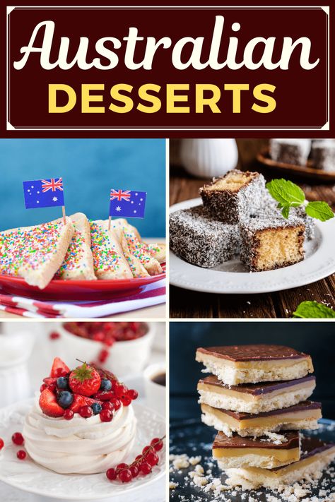 Australian Christmas Desserts, Australian Snacks, Australian Desserts, Desserts Around The World, Hokey Pokey, Aussie Food, New Zealand Food, Fairy Bread, Australia Food