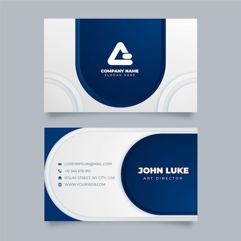 White Business Card Design, Foil Business Cards, Business Cards Layout, Double Sided Business Cards, Graphic Design Business Card, Professional Business Card Design, White Business Card, Visiting Card Design, Business Card Design Creative