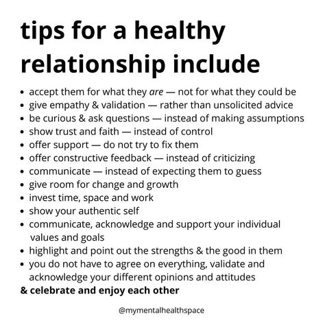 Things To Do To Keep A Healthy Relationship, Tips For New Relationships, Healthy Relationship Needs, What A Healthy Relationship Looks Like, Improve Relationship Tips, Tips For Healthy Relationship, Healthy Needs In A Relationship, Healthy Dating Relationships, Qualities Of A Healthy Relationship