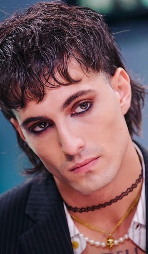 Punk Makeup Men, 80s Punk Makeup, 80s Rock Makeup, Punk Rock Makeup, Guy Liner, Rock Makeup, 80s Makeup, Drag Make-up, Vampire Makeup