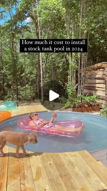 Your Stock Tank Pool Resource on Instagram: "Every year the prices of supplies to have a stock tank pool change, BUT DIYing it is the cheapest way to do it. And we think that MOST people can install their own pretty easily. We have all the info on our website from how to transport a stock tank and exactly what to buy to how to do the install and get it ready for overwintering. Check it all out at the link in bio.💦" Saltwater Stock Tank Pool, Plastic Stock Tank Pool, Stocktank Pool Ideas, Plastic Stock Tanks, Poly Stock Tank, Stock Tank Pool Ideas, Stock Pools, Stock Tank Pool Diy, Pool Diy