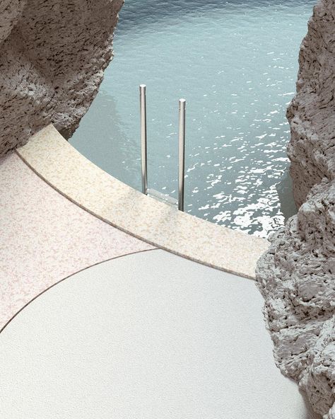 Alexis Christodoulou on Instagram: “Another one for “Olgiati and the Volcano”” Gallery Magazine, Mini Pool, Outdoor Pools, Spa Design, Pool Designs, Another One, Space Design, Spa Pool, Landscape Architecture