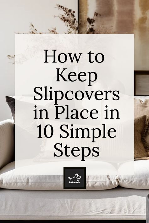 "Transform your living space into a realm of unwavering elegance with "How to Keep Slipcovers in Place in 10 Simple Steps." Journey through a curated set of techniques, from tension grips to anchor strips, ensuring every slipcover remains perfectly poised. Dive into a guide that marries functionality with flawless aesthetics." Slipcover For Sofa, Recovering Sofa Cushions, Best Fabric For Slipcovers, Diy Slipcovers For Couch, Slip Covers For Couches, How To Keep Couch Cushions From Slipping, Using A Sheet As A Slipcover, Ottoman Slipcover Diy How To Make, Sheet Slipcover Couch No Sew