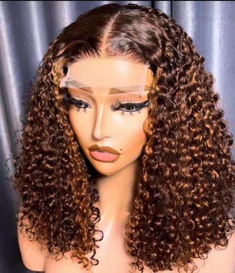 Different Types Of Wigs, Pixie Curls Frontal Wig Hairstyles, T Frontal Wig Styles, Colored Afro Natural Hair, Weave On Hairstyles, Pixie Curls Wig, Piano Wig, Types Of Wigs, Packing Gel