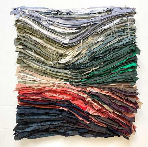 Projects — Femke van Gemert I Waste Textiles Artist Fashion Waste, Fabric Waste, Textile Waste Art, Textile Waste, Distortion Textiles, Textiles Inspired By Water, Environmental Textile Art, A Level Textiles Artist Research, Decay Fashion Textiles