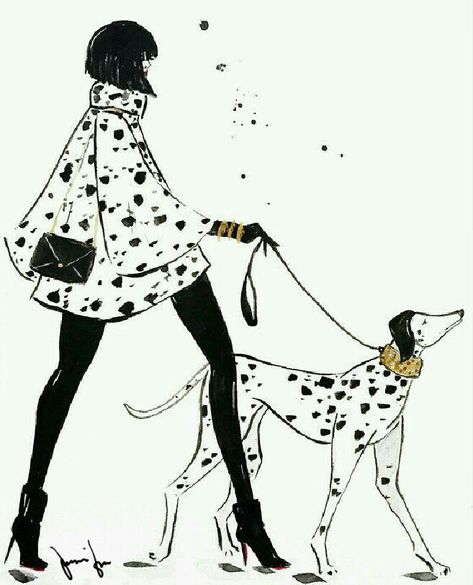 Dalmatian Spots, Deadly Nightshade, Dream Pet, Cruella Deville, Dalmatian Dog, Drawing Fashion, Dog Lady, Dalmatian Dogs, Mermaid Inspired