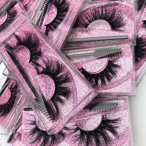 20 Styles 3D Mink Lashes Pack False Eyelashes Daily Use 16-25mm High Volum Eyelashes Wholesale 100% Siberan Mink Fur Hand Made Eyelashes Bulk Cosplay Fake Eyelashes Eye Lash Design, Makeup Palette Collection, Lashes Pack, Volume Eyelashes, Pretty Lashes, Eyelash Extentions, Lashes False, Mascara Wands, Lashes Beauty