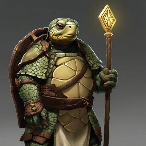 Tortle Cleric, Dnd Characters, Fantasy Artwork, Fantasy Art, Concept Art, Art