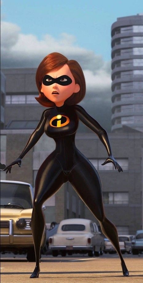 Elastic Girl, Incredibles Costume, Disney Incredibles, Goofy Disney, Female Cartoon Characters, Spider Girl, Female Cartoon, Cartoon Sketches, Superhero Art