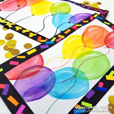 Art 2nd Grade, Visual Elements Of Art, Color Wheel Art Projects, Tertiary Colors, Color Art Lessons, Colorful Art Projects, Color Wheel Art, Classe D'art, Kindergarten Art Lessons