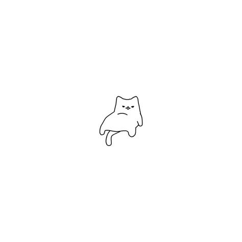 Cat Cute, Kitty Cat, A Cat, Kitty, Black And White, Drawings, White, Black