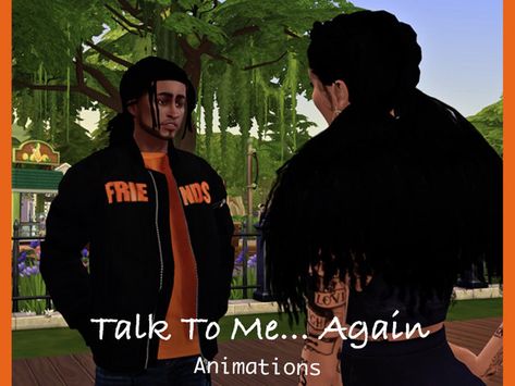 sims 4 cc // custom content talking conversation animations pose pack // the sims resource // Error404Phillips' Talk To Me... Again Animations Sims 4 Characters, Sims 4 Toddler, Sims 4 Update, Sims 4 Collections, Sims 4 Mods Clothes, Sims Community, Sims 4 Cc Finds, Ts4 Cc, Sims 4 Clothing