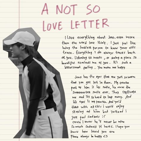 Diary About Boyfriend, A Not So Love Letter Jeno, Words For Him Love, Loml Aesthetic Text, Cute Quotes For Bf, A Not So Love Letter Kpop, Diary For Boyfriend, Not So Love Letter, Love Diary Ideas