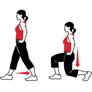 Stationary Lunges (2 x 12, arms at head) Lunge Workout, Reduce Thigh Fat, Gym Plan, Exercise To Reduce Thighs, Tone Thighs, Body Challenge, Simple Exercises, Reverse Lunges, Thigh Fat