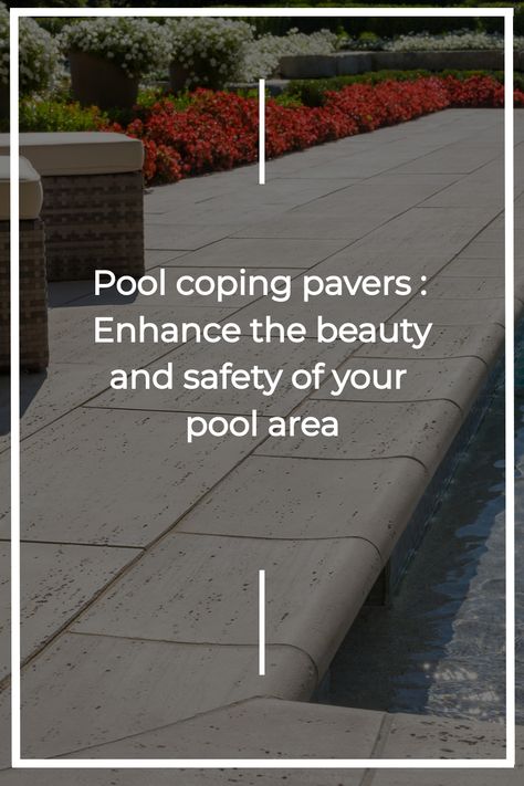 Elevate your pool area with Techo-Bloc's pool coping pavers! Discover how these stylish and durable options enhance both the beauty and safety of your swimming pool. From modern designs to natural stone finishes, find the perfect paver to complete your dream pool project. Pool Edge Ideas, Edge Ideas, Pool Pavers, Patio Slabs, Natural Stone Pavers, Pool Coping, Dream Pools, Beautiful Pools, Swimming Pool Designs