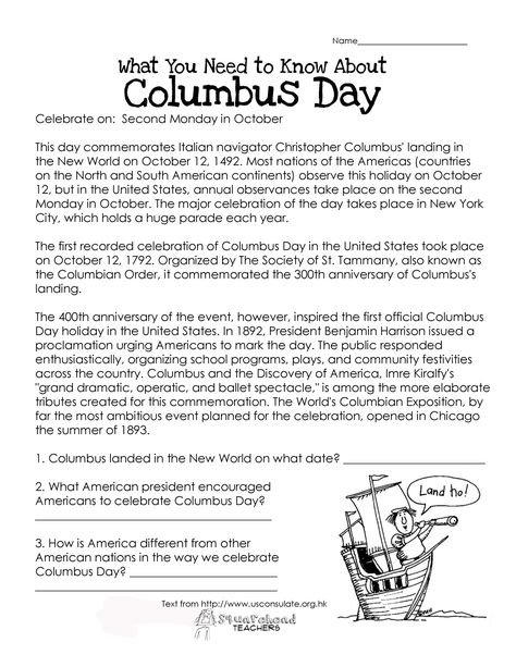 Columbus Day Homeschool, Homeschool Columbus Day, Christopher Columbus Coloring Page, Christopher Columbus Worksheets, Columbus Day Activities, Christopher Columbus Activities, Christopher Columbus Facts, Christopher Columbus Memes, 5th Grade Worksheets