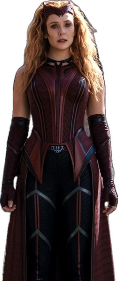 Scarlet Witch Costume, Olsen Scarlet Witch, The Scarlet Witch, Character Actions, Kevin Feige, Marvel Edits, Multiverse Of Madness, Elizabeth Olsen Scarlet Witch, Red Crown