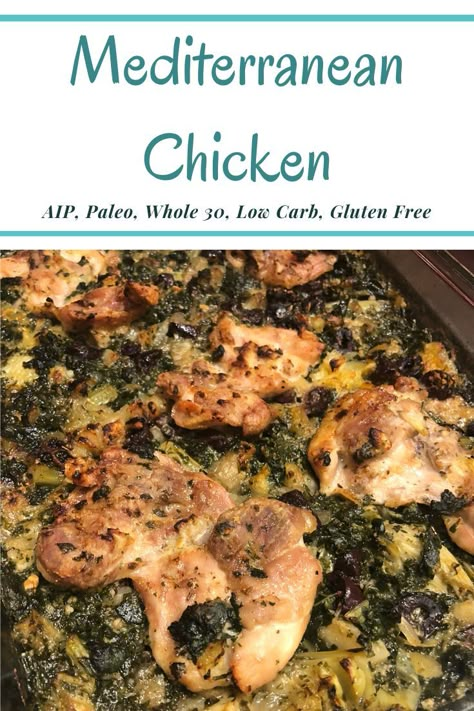 Aip Dinner Recipes Chicken, Aip Baked Chicken, Aip Chicken Recipes Autoimmune Paleo, Aip Chicken Casserole, Aip Whole Chicken Recipes, Aip Meat Recipes, Aip Main Dishes, Aip Crockpot Chicken, Aip Family Dinners