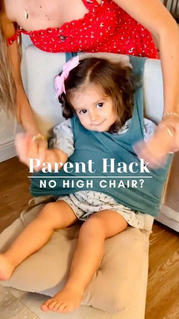 Diy High Chair, Toddler High Chair, Travel High Chair, Toddler Chair, Baby Chair, Kid Hacks, Baby High Chair, Crafty Moms, 14th Birthday