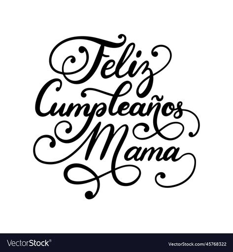 Happy Birthday Mom Letter, Happy Birthday Mami, Mama Happy Birthday, Background For Invitation, Mom Lettering, Happy Birthday In Spanish, Happy Birthday Mama, Cake Banner, Cake Banner Topper