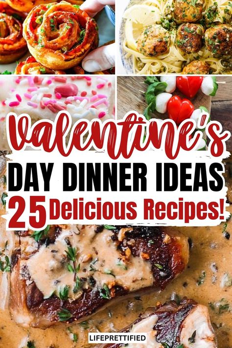 25 Insanely Delicious Valentine's Day Dinner Ideas That Are Sure To Impress Romantic Valentine's Dinner At Home, Galentines Party Meal Ideas, Valentine Dinner With Kids, Cute Valentines Dinner Ideas, Romantic Homemade Dinner Ideas, Valentines Day Meals For Two At Home, Valentines Dinner Family Meals, Valentines Dinner With Kids At Home, Valentine Day Meal Ideas For Two