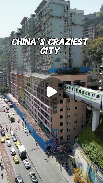 2.3M views · 43K likes | Jordan Egbert on Instagram: "Welcome to ChongQing, China one of my new favorite cities in the world! This city has some of the most unique and fascinating features to it. And yes people even live in the building the train runs through!   China is one of my top 5 favorite countries in the world because of the food, the culture, the people and the amazing infrastructure. Finding this hidden gem of a city made it even better!   #chongqing #china #chongqingchina #重庆" China Train, Chongqing China, China City, Countries In The World, Chongqing, Interesting Places, Chengdu, This City, Hidden Gem