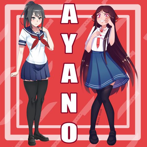 Yandere Simulator Ayano, Ayano Aishi, Yandere Simulator, Dive In, The Good, Tumblr, Twitter, Anime, Art