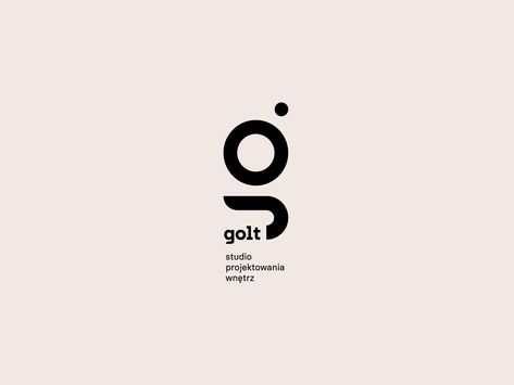 golt studio – logo for interior design company by Paulina Studio Logo Design Photography, Designer Studio Logo, Inspiring Logo Design, Stationery Logo Design Ideas, Corporate Logo Inspiration, Photography Studio Logo Design, Branding Company Logo, Photography Company Logo, Jo Logo Design