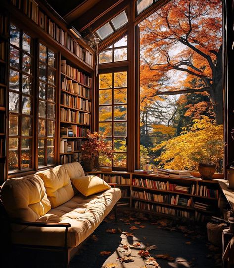 Instagram • Direct Treehouse Library, Witchy Houses, Treehouse Aesthetic, Small Cabin Living Room, Romantic Treehouse, Tea Nook, Mousetrap Car, Log Cabin Living Room, Log Cabin Living