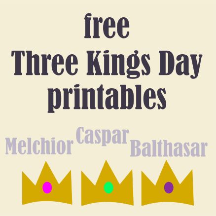 FREE printable Three Kings craft templates | for kids | reyes magos | epiphany | HeiligeDreiKönige Three Kings Craft, 3 Kings Day Crafts, Epiphany Party, 3 Kings Day, Three Kings Day, Epiphany Crafts, King Craft, The Three Kings, Winter Activities Preschool