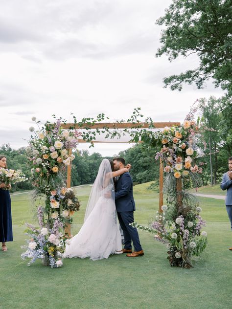 Beautiful organic and soft romanti Chuppa design. Wildflower Chuppah, Romantic And Elegant Wedding, Sage Flowers, Willow And Sage, Cleveland Wedding, Northeast Ohio, Cleveland Ohio, Event Styling, Bat Mitzvah