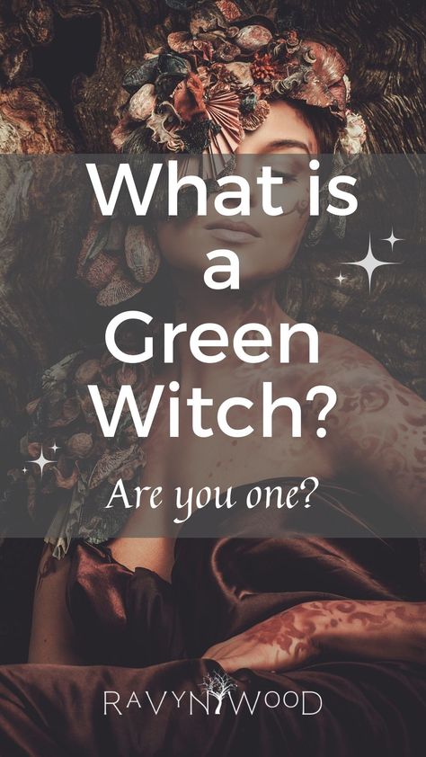 The Green Witch feels deeply connected to the earth. Her magick is always rooted in the natural world. Herbalism, plant lore, and working with the spirits of the land are all part of her practice.

Click over to see a checklist you can use to see how many of the traits of the Green Witch resonate with you.

Do you feel a strong connection to the rhythms and cycles of nature?
Do you feel drawn to work with natural items? Click to read more. #greenwitch #greenwitchlife Green Witchcraft Aesthetic, Green Witch Aesthetic, Sustainability Tips, Earth Witch, The Green Witch, Water Witch, Witch Rituals, Cottage Witch, Green Witchcraft