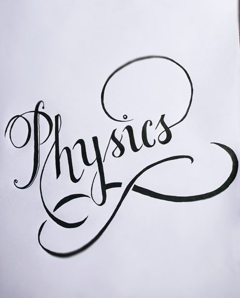 (｡♡‿♡｡) Physics Calligraphy, Physics Project Cover Page Design, Jesus Cross Wallpaper, Fonts Ideas, File Decoration, Physics Projects, Lettering Drawing, Project Cover Page, Aesthetic Writing