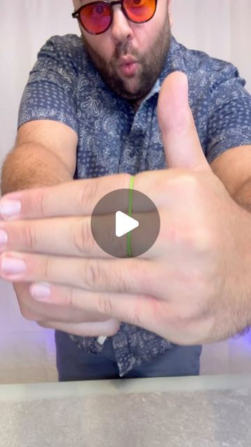 Evan Era on Instagram: "Rubber Band Magic Trick Tutorial 😮 #magic #tutorial" Rubber Band Tricks, Magic Tricks Tutorial, Magic Tutorial, Magic Tricks, Rubber Band, Rubber Bands, Fun Stuff, Elastic Band, Elastic