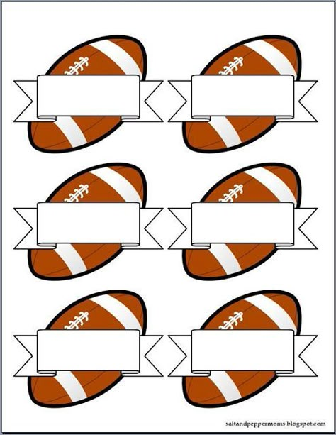 Sport Snacks, Football Printables, Soccer Snacks, Sports Snacks, Football Template, Football Banquet, Team Snacks, Football Names, Football Crafts