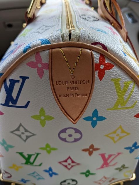 Lv Multicolor Pochette Outfit, Purse Checklist, Von Dutch Hat, Louis Vuitton Bag Outfit, Saving Money Chart, Louie Vuitton, Louis Vuitton Multicolor, Expensive Handbags, Louis Vuitton Purse