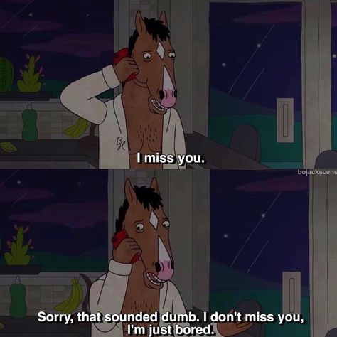 Bojack horseman quotes on Instagram: “Which person had the best relationship with bojack? 1) who treated him best?  2) who do he need more?  Bojack Merch link in bio  Credit…” Bojack Quotes, Bojack Horseman Quotes, Taurus Memes, I Dont Miss You, Virgo Memes, Horoscope Memes, Aquarius Traits, Gemini Life, Aquarius Quotes