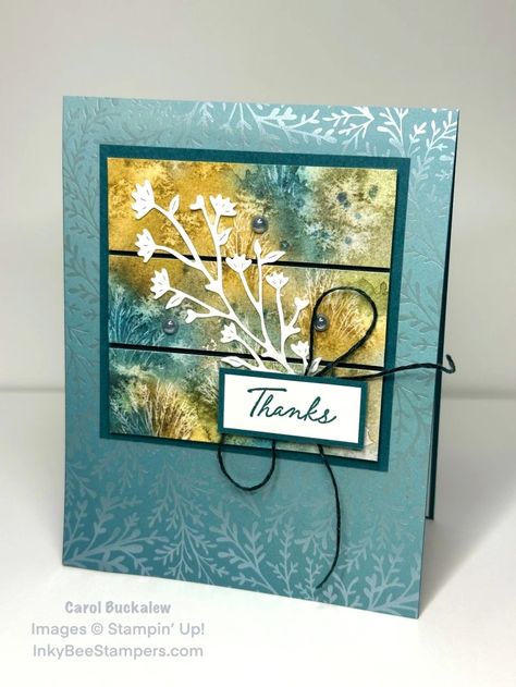 Stampin’ Up! Thoughtful Wishes Floating Window Thank You Card for the Happy Inkin’ Thursday Blog Hop – Inky Bee Stampers Lee Ann Greff Cards, Expressions In Ink Stampin Up Cards, Stampin Up Thoughtful Journey, Thoughtful Expressions, Designer Paper Cards, Dsp Cards, Creative Card, Hand Made Greeting Cards, Paper Packs