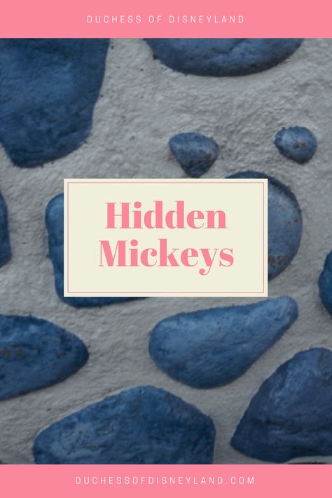 Hidden Mickeys, Disneyland