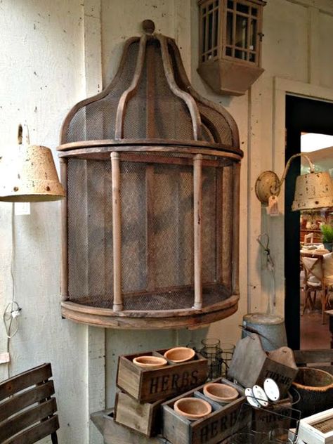 Antique Bird Cages, Vignette Design, Vintage Clocks, Bronze Art, Bird Cage Decor, Vintage Bird Cage, Diy Birds, Decor Luxury, Deco Furniture